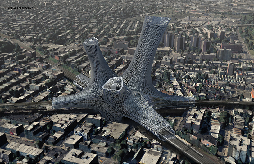 AMLGM事務所的chad kellogg和matt bowles計劃建造“城市合金塔（Urban Alloy Tower）”項目，重新定義傳統的居民樓，豐富新式住房的類型。這個項目周圍有很多交通路口, 比如輕軌和高速公路。如果想要優化生活環境, 那就要采用特殊的建材，可以建在這些交通要道之上。這種設計為當前的城市翻新提供了新思路，也是紐約城市設計的新探索。